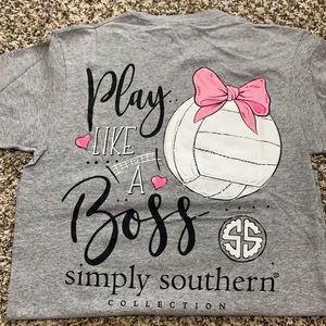 Simply Southern Volleyball Tshirt